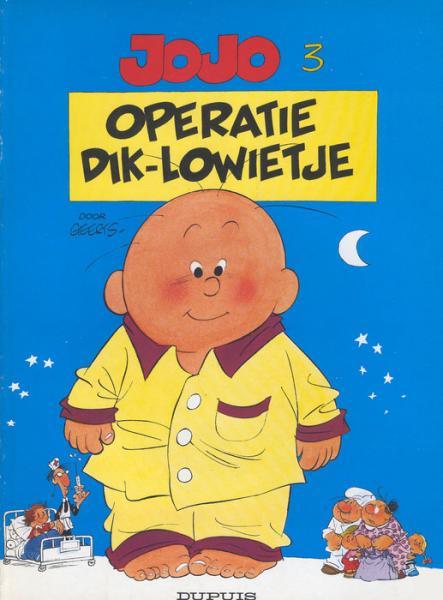 Cover:
Jojo (Geerts) 3 Operatie Dik-Lowietje
