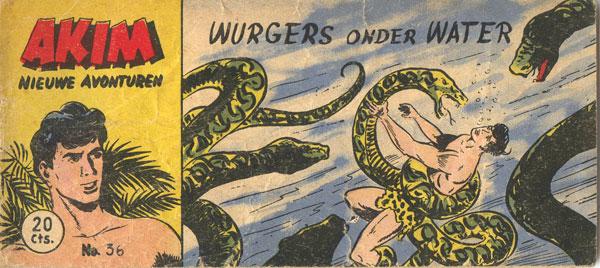 Cover:
Akim (Walter Lehning) C36 Wurgers onder water
