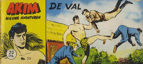 Cover:
Akim (Walter Lehning) C39 De val
