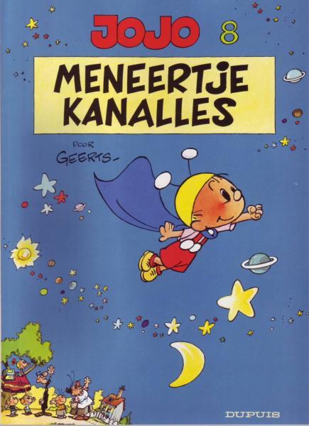 Cover:
Jojo (Geerts) 8 Meneertje Kanalles
