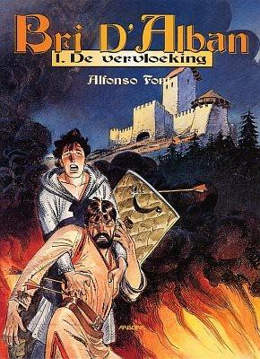 Cover:
Bri D'Alban 1 De vervloeking
