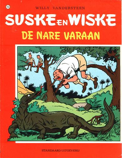 Cover:
Suske en Wiske 153 De nare varaan
