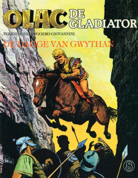 Cover:
Olac de gladiator 8 De dagge van Gwythan
