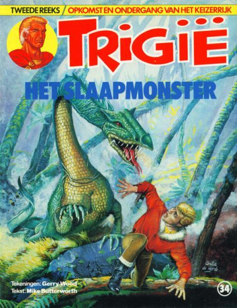 Cover:
Trigië (Oberon) 34 Het slaapmonster
