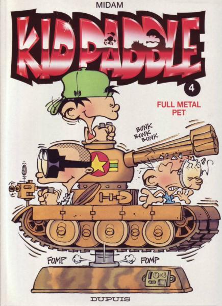 Cover:
Kid Paddle 4 Full metal pet
