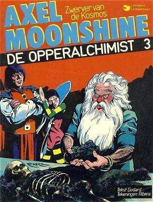 Cover:
Axel Moonshine (Dargaud, Nederlands) 3 De opperalchimist
