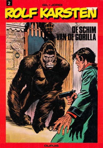 Cover:
Rolf Karsten (Dupuis) 2 De schim van de gorilla
