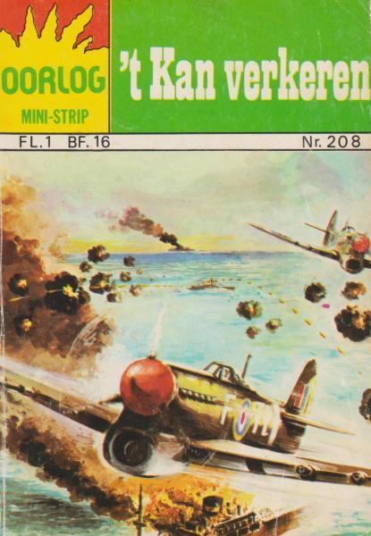 Cover:
Oorlog mini-strip 208 't Kan verkeren
