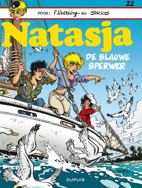 Cover:
Natasja 22 De blauwe sperwer
