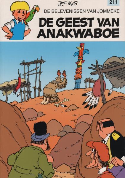 
Jommeke 211 De geest van Anakwaboe
