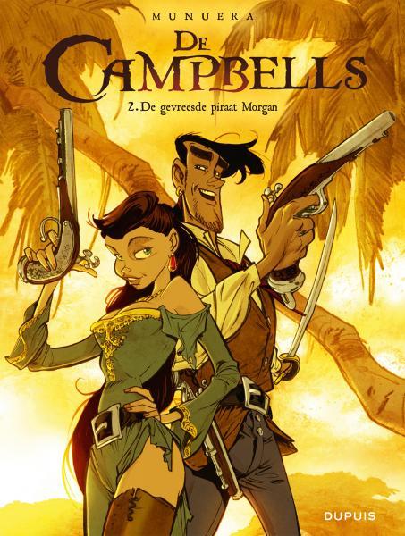 Cover:
De Campbells 2 De gevreesde piraat Morgan

