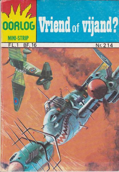 Cover:
Oorlog mini-strip 214 Vriend of vijand
