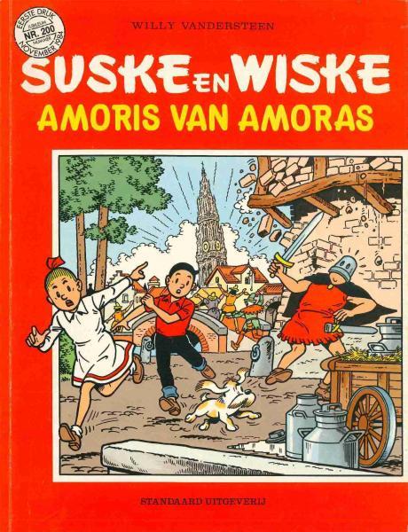 Cover:
Suske en Wiske 200 Amoris van Amoras
