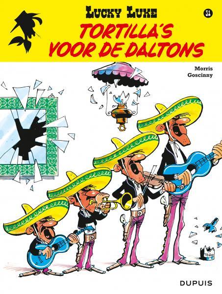 
Lucky Luke (Nieuw uiterlijk - Dupuis/Lucky Comics) 31 Tortilla's voor de Daltons
