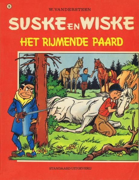 Cover:
Suske en Wiske 96 Het rijmende paard
