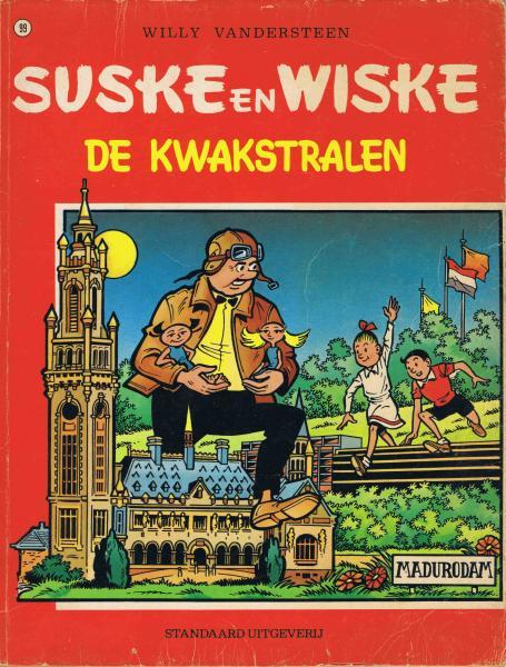 Cover:
Suske en Wiske 99 De kwakstralen
