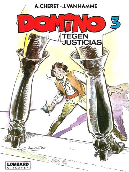 Cover:
Domino (Chéret) 3 Domino tegen Justicias
