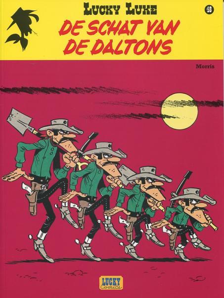 
Lucky Luke (Nieuw uiterlijk - Dupuis/Lucky Comics) 48 De schat van de Daltons
