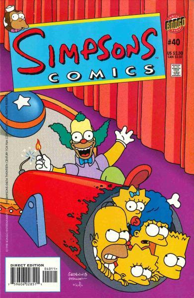 
Simpsons Comics 40 Sideshow Simpsons
