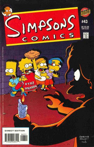 
Simpsons Comics 43 Journey to the Cellar of the Kwik-E-Mart

