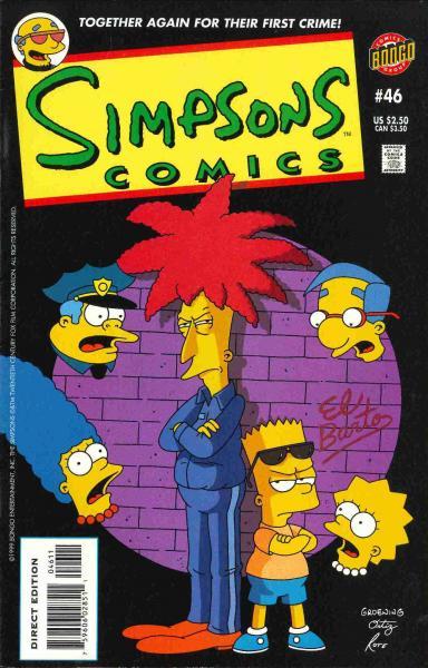 
Simpsons Comics 46 Angels With Yellow Faces
