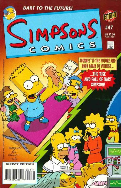 
Simpsons Comics 47 The Rise and Fall of Bartholomew J. Simpson
