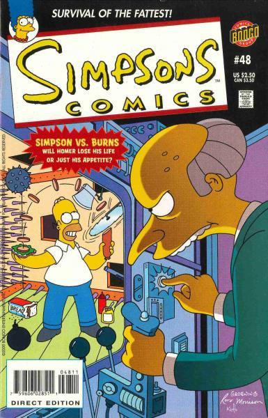 
Simpsons Comics 48 Tic Tac D'oh!

