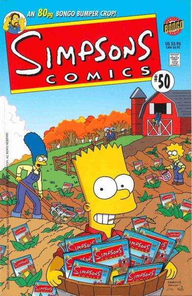 
Simpsons Comics 50 Greetings
