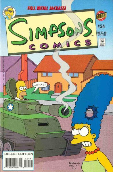 
Simpsons Comics 54 Tanks For Nothing
