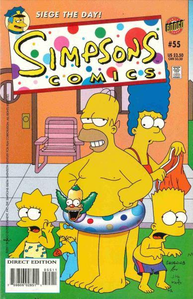 
Simpsons Comics 55 Siege on Evergreen Terrace
