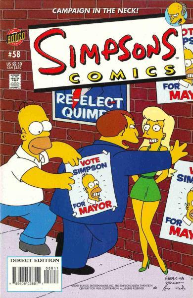 
Simpsons Comics 58 Mayor Me a Little
