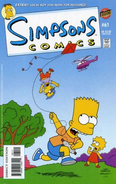 
Simpsons Comics 61 The Paper Chase
