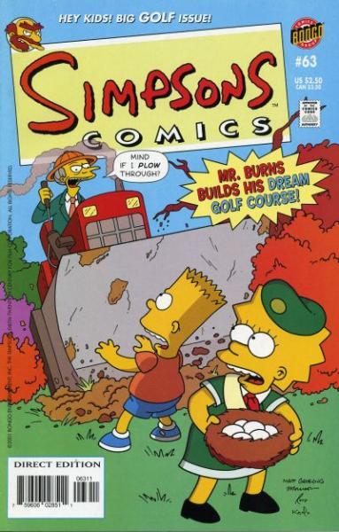
Simpsons Comics 63 The Bogey Man
