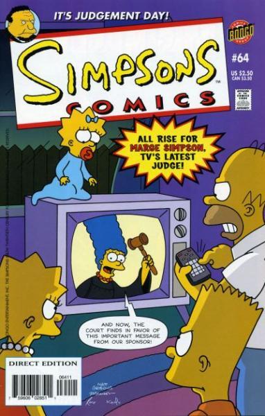 
Simpsons Comics 64 Judge Marge
