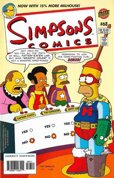 
Simpsons Comics 68 Merchants of Vengeance!

