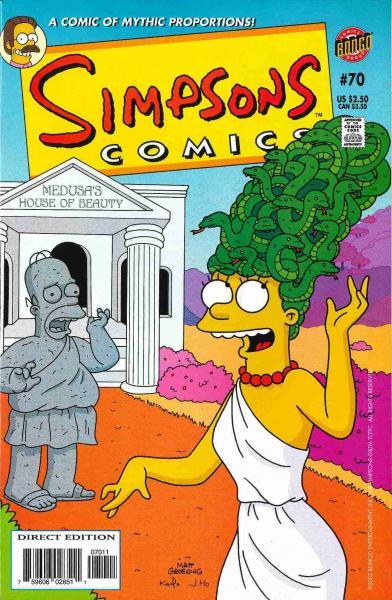 
Simpsons Comics 70 Greek to Me
