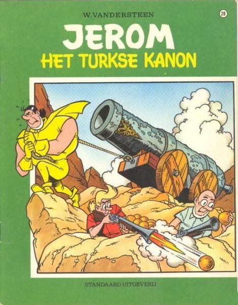Cover:
Jerom 28 Het turkse kanon
