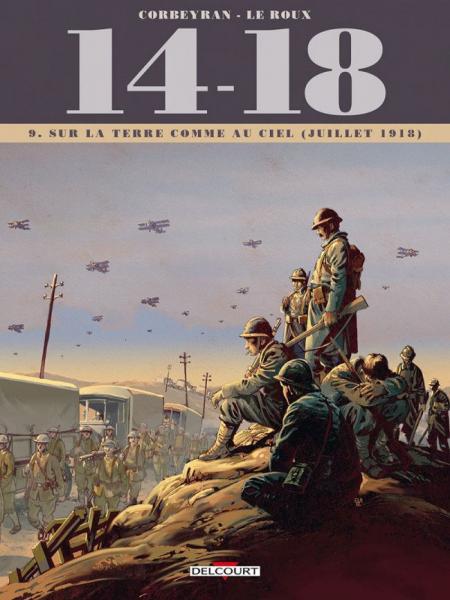 Cover:
14-18 9 Sur la terre comme au ciel (juillet 1918)
