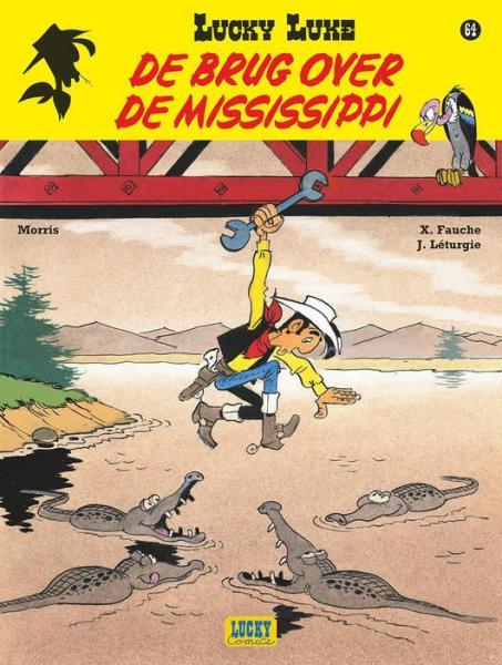 
Lucky Luke (Nieuw uiterlijk - Dupuis/Lucky Comics) 64 De brug over de Mississippi
