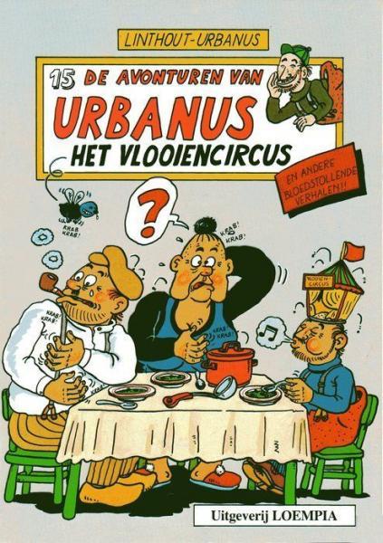 Cover:
Urbanus 15 Het vlooiencircus
