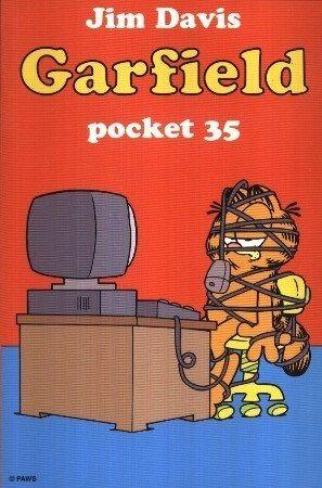 Garfield pocket (ongekleurd) 35 Pocket 35
