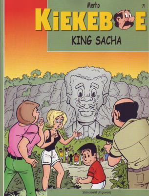 Cover:
De Kiekeboes 71 King Sacha

