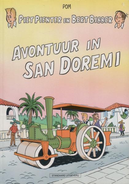 Cover:
Piet Pienter en Bert Bibber 11 Avontuur in San Doremi
