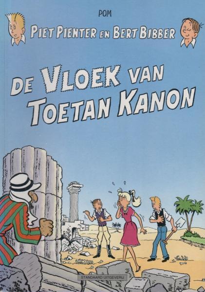 Cover:
Piet Pienter en Bert Bibber 17 De vloek van Toetan Kanon
