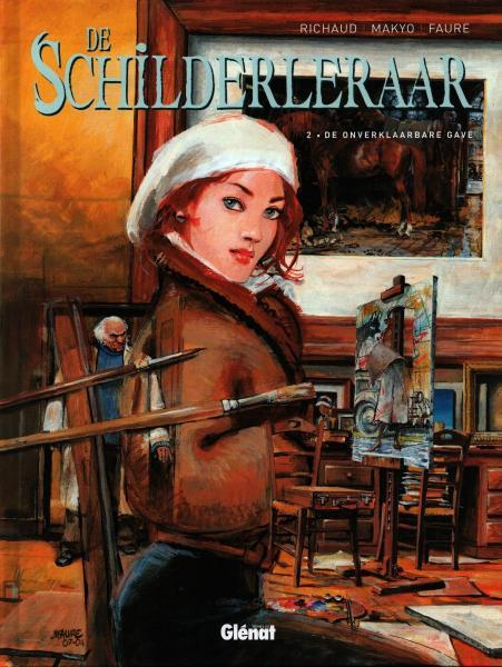 Cover:
De schilderleraar 2 De onverklaarbare gave
