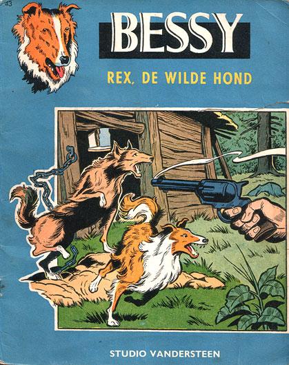 Cover:
Bessy 43 Rex, de wilde hond
