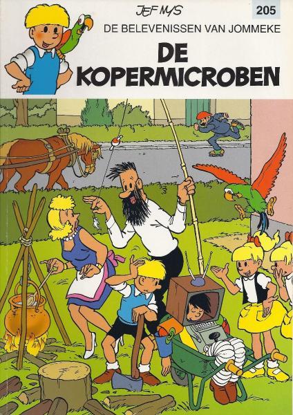 Cover:
Jommeke 205 De kopermicroben

