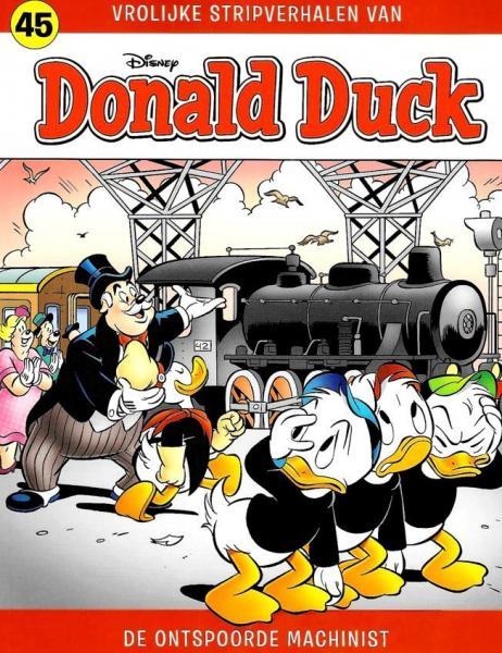 Donald Duck: Vrolijke stripverhalen 45 De ontspoorde machinist