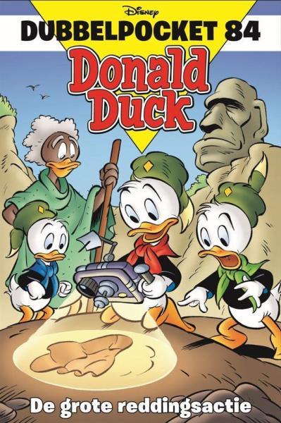 Donald Duck dubbel pocket 84 De grote reddingsactie