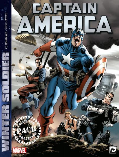 
Captain America: Winter Soldier (Dark Dragon Books) INT 2 Collector pack
